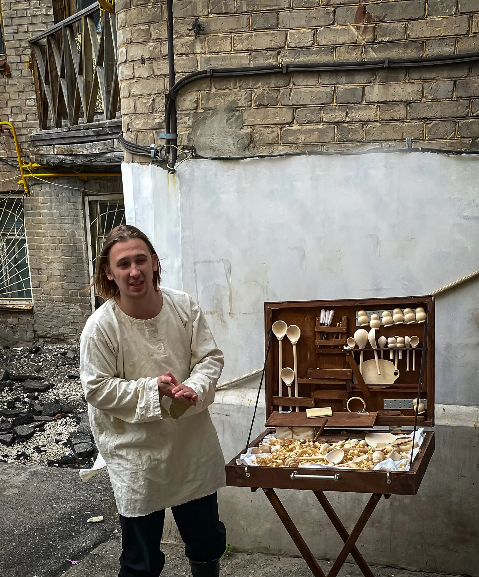 УЛИЧНАЯ ПЬЕСА «ВИЗИТ ИМПЕРАТОРА»